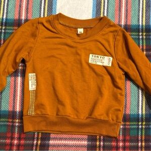 Kids' Brown Long Sleeve Shirt